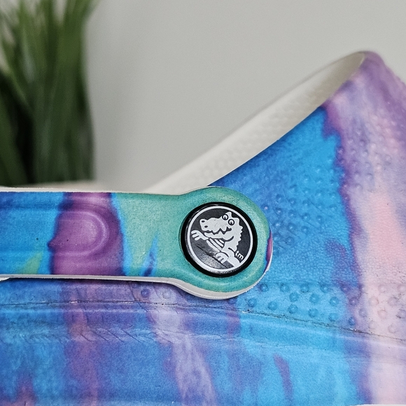 Crocs Classic Out Of This World Tie-Dye Multicolored Clogs Size 10 Men 13 Women - Picture 3 of 16
